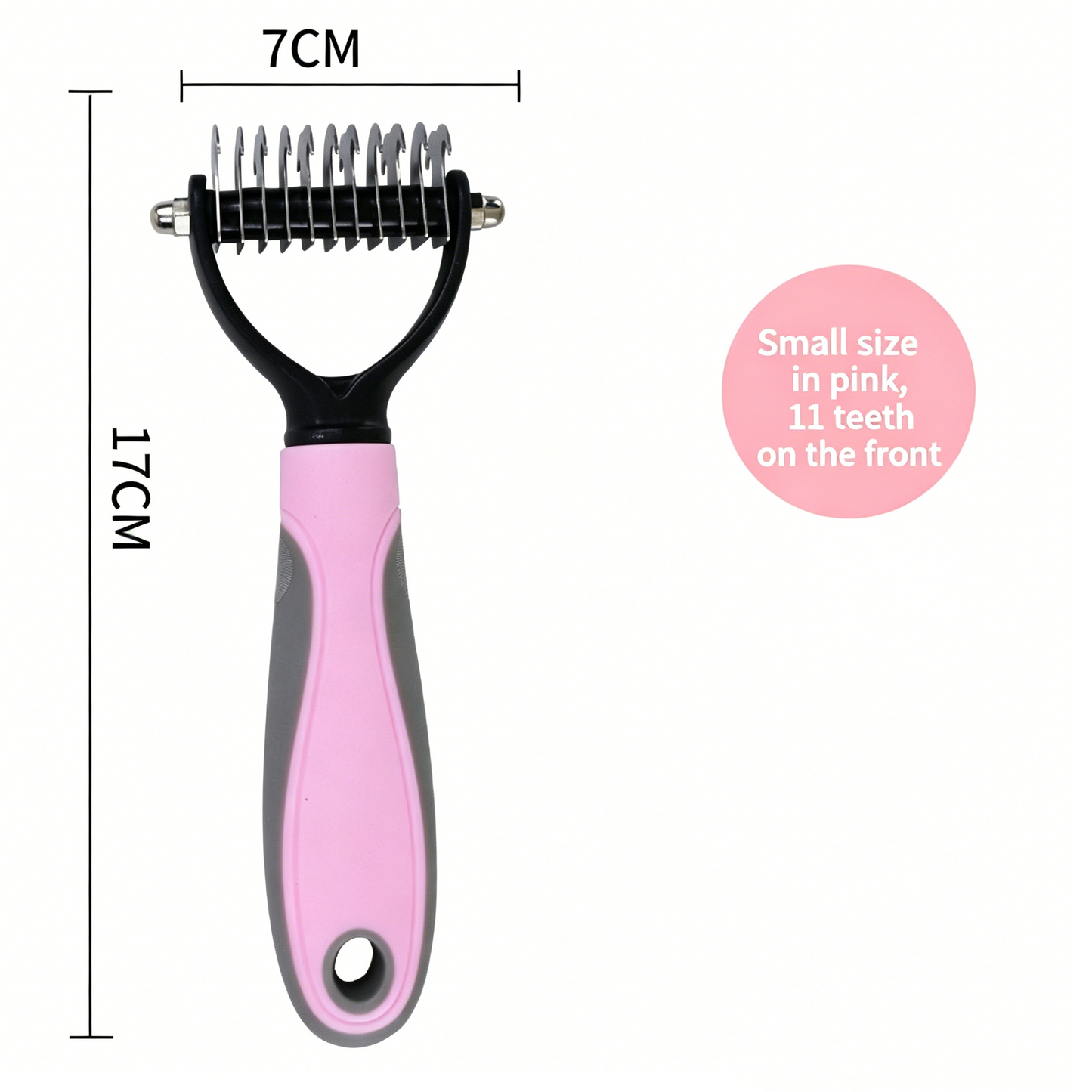 🥳2026 HOT SALE🥳Dual-Sided Pet Grooming Comb for Dogs & Cats