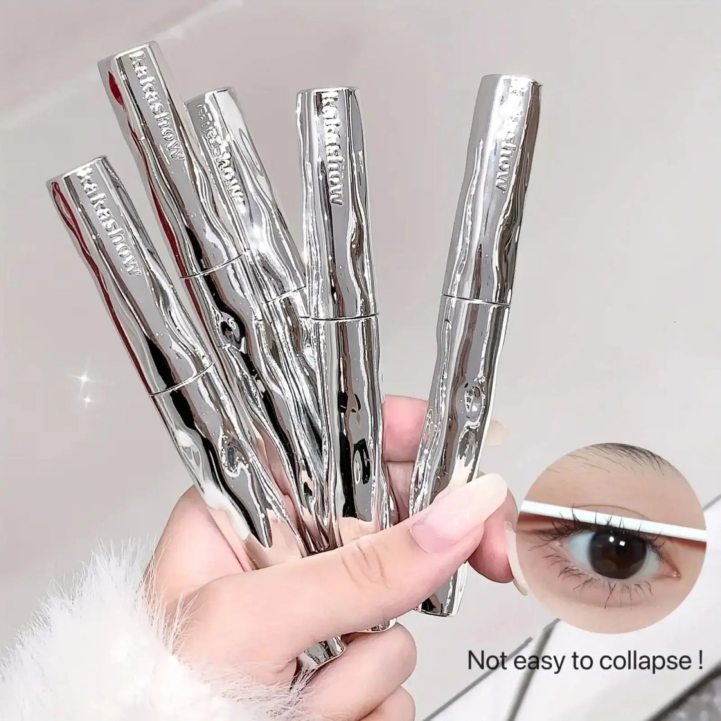 ⏰Flash Sale-BUY 1 GET 1 FREE🔥Waterproof Volumizing Mascara – Long Lasting Curling Lash Makeup for Thick, Defined & Smudge-Proof Lashes