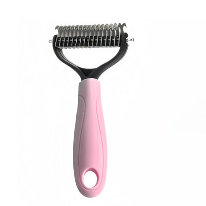🥳2026 HOT SALE🥳Dual-Sided Pet Grooming Comb for Dogs & Cats