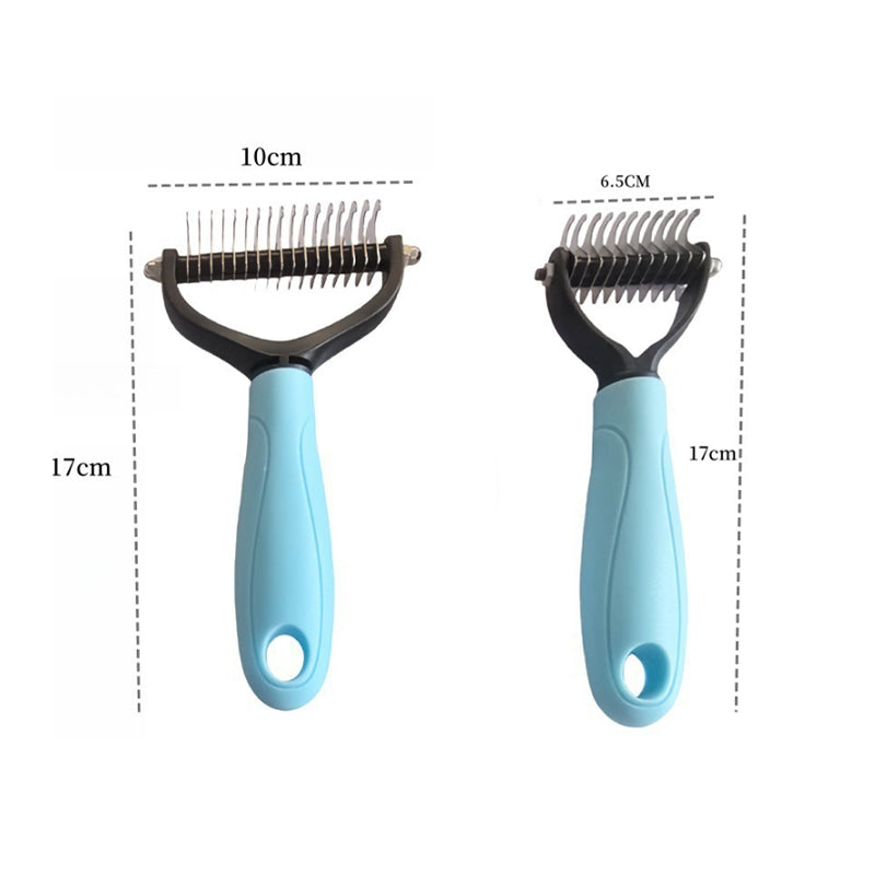 🥳2026 HOT SALE🥳Dual-Sided Pet Grooming Comb for Dogs & Cats