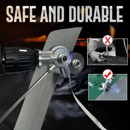 🔥2026 HOT SALE⏰️Metal Sheet Cutter for Electric Drills
