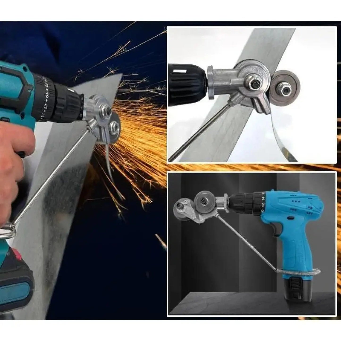 🔥2026 HOT SALE⏰️Metal Sheet Cutter for Electric Drills