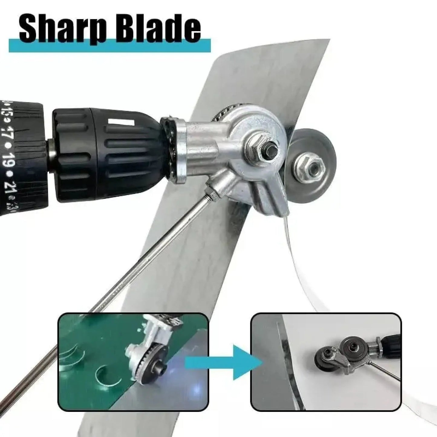 🔥2026 HOT SALE⏰️Metal Sheet Cutter for Electric Drills