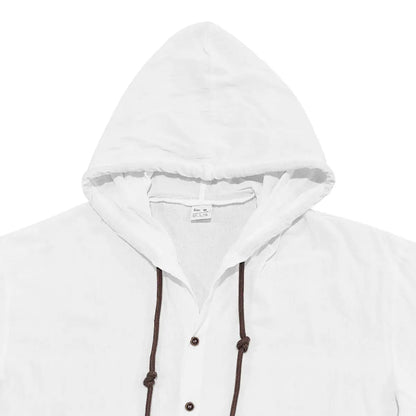 Men’s lightweight two-piece set with a hood for summer wear